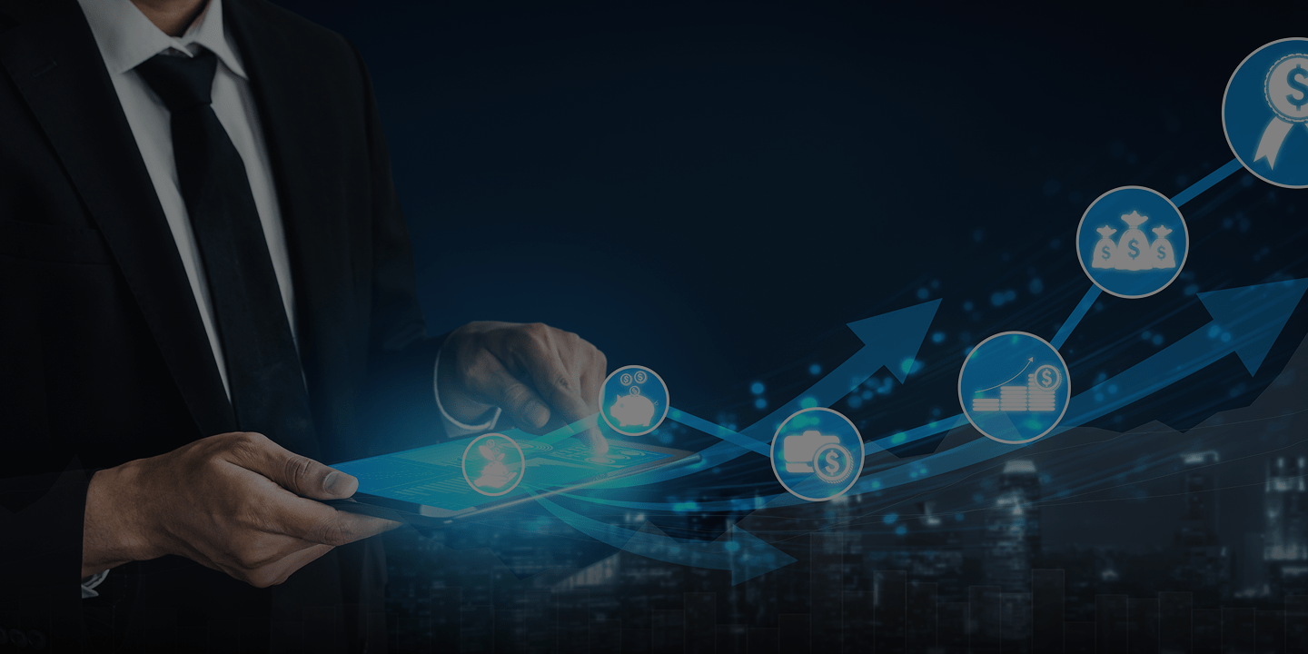 Geschäftliche Transformation Banner