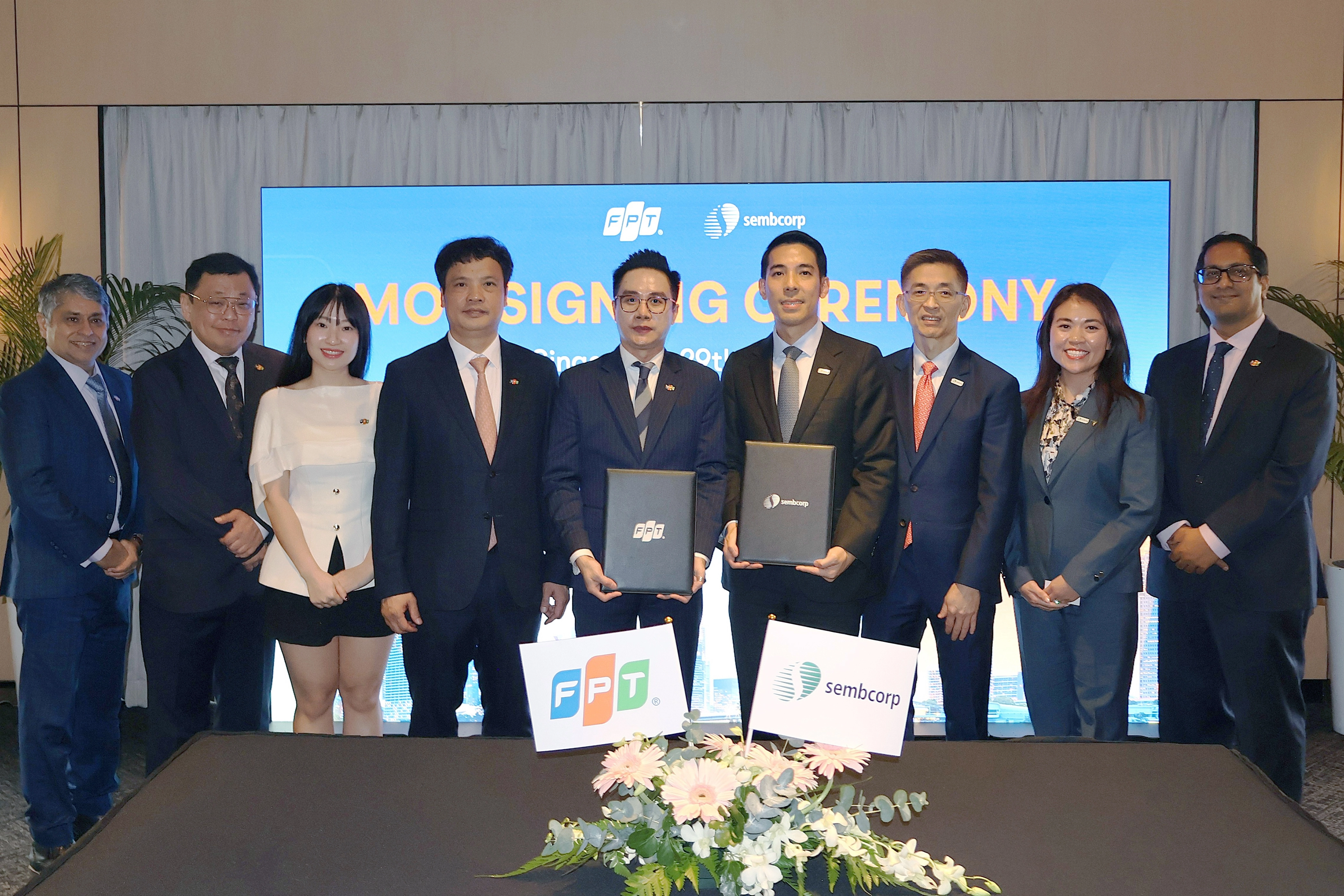 FPT and Sembcorp Explore Opportunities in AI, Digital Infrastructure and Sustainable Development Across APAC