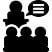 Press interview icon